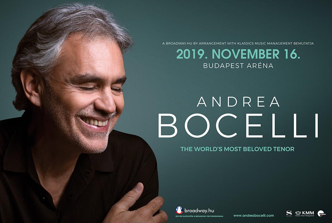 Andrea Bocelli újra Magyarországon